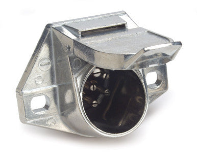 Grote 82-1005 Heavy Duty 7 Pole Sockets, Socket w/ Exposed Terminals, Solid Pin