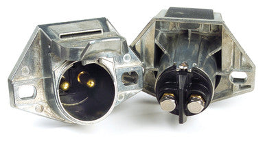 Grote 82-1041 Heavy Duty 2-Way Connectors, 2 Pole Socket