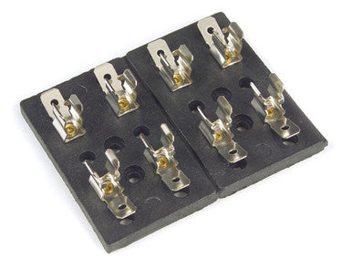 Grote 82-2302 Fuse Blocks For Glass Fuses, Fuse Block, 6 Fuse