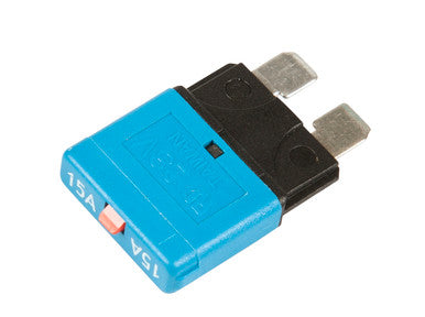 Grote 82-2356 Standard Blade Circuit Breakers, Blue, 15 Amp