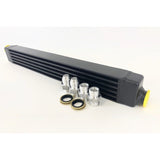 CSF 8092 BMW E30 Oil Cooler w/ fittings for OEM style and AN-10 male connections