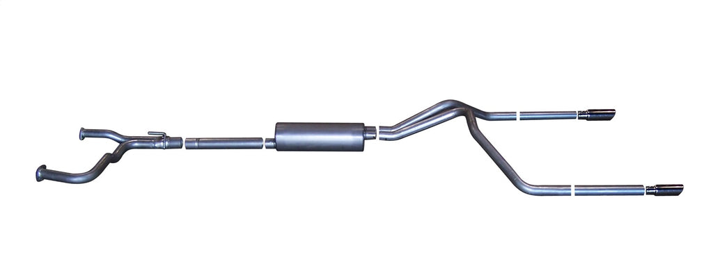 Gibson Performance Exhaust 8200 Dual Split Exhaust System for Select Nissan TITAN