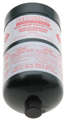 Zerostart 8201277 Repl Starting Fluid Cylinder, 20oz,- 1"x20 Thread (order in multiples of 12)