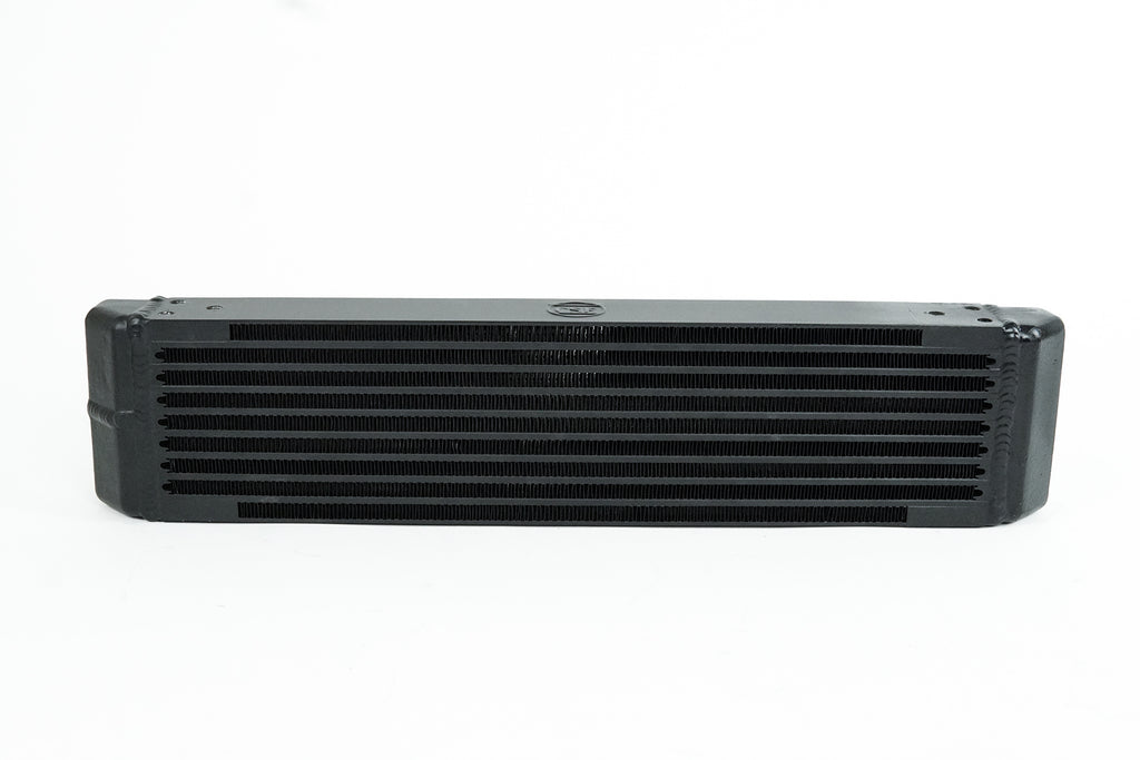 CSF Cooling - Racing & High Performance Division 8201 Universal Dual-Pass Oil Cooler / RS Porsche / M22 x 1.5 / 22L x 4.75H x 2.16W