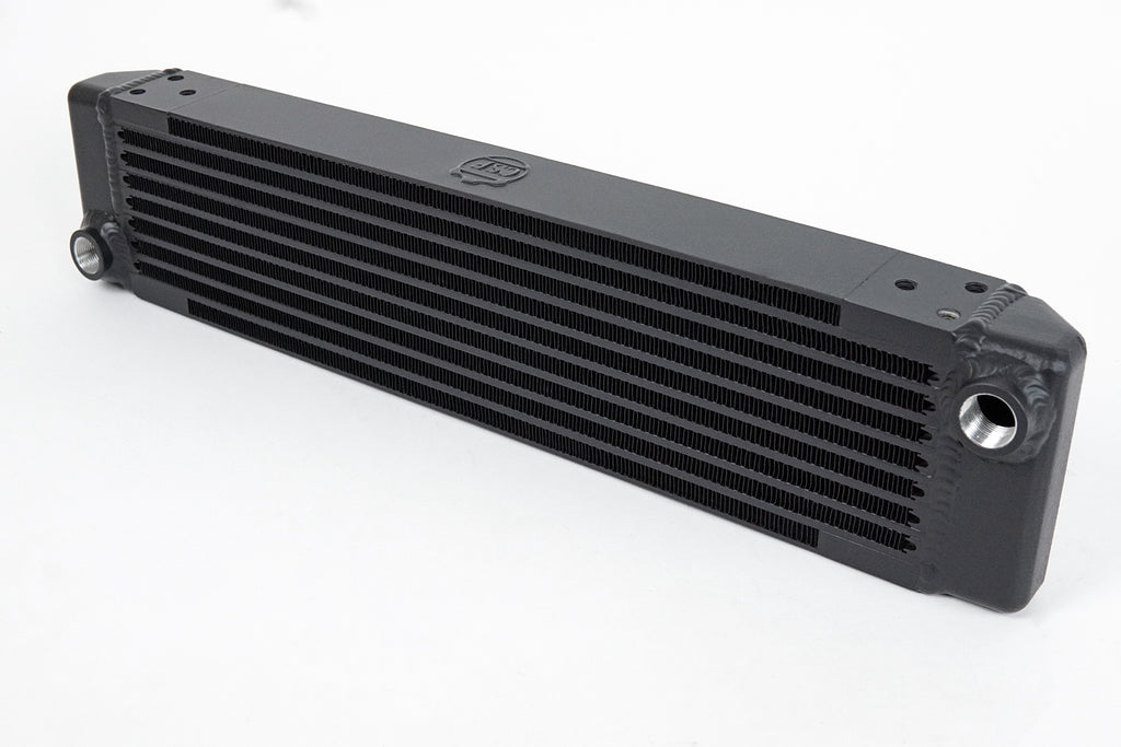 CSF Cooling - Racing & High Performance Division 8202 Universal Single-Pass Oil Cooler / RSR Porsche / M22 x 1.5 / 22L x 4.75H x 2.16W