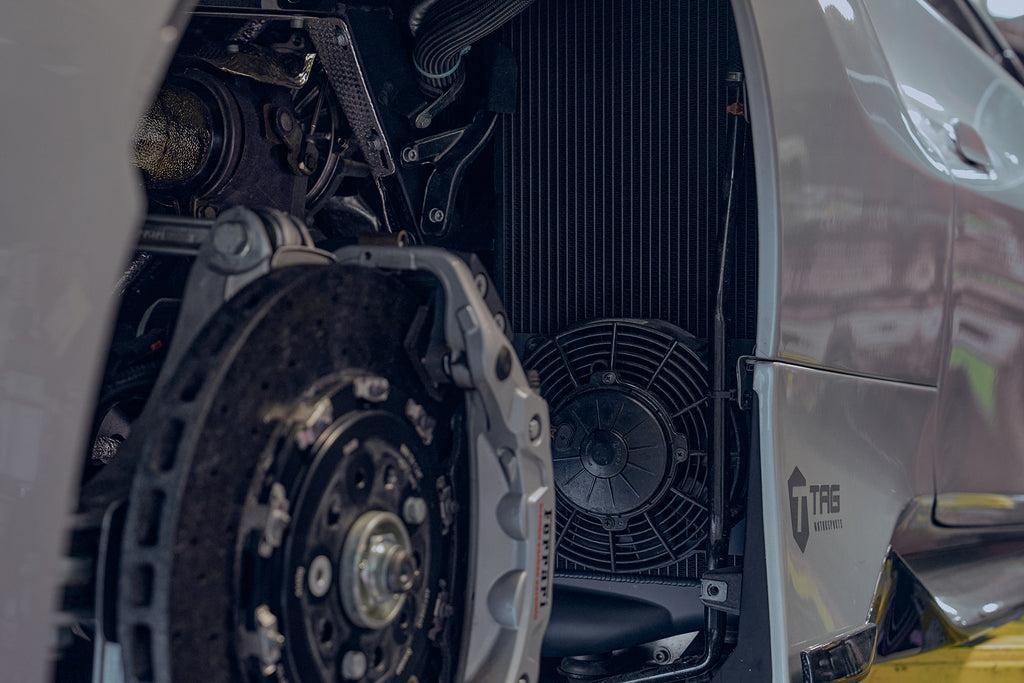 CSF Cooling - Racing & High Performance Division 8210B Ferrari 488 / Pista / F8 Twin Intercooler Set - Thermal Dispersion Black for Select Ferrari 488 GTB, Ferrari 488 Pista, Ferrari 488 Pista Spider, Ferrari 488 Spider, Ferrari F8 Spider, Ferrari F8