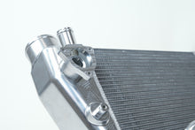 Load image into Gallery viewer, CSF Cooling - Racing &amp; High Performance Division 8210 Ferrari 488 / Pista / F8 Twin Intercooler Set - Raw Billet for Select Ferrari 488 GTB, Ferrari 488 Pista, Ferrari 488 Pista Spider, Ferrari 488 Spider, Ferrari F8 Spider, Ferrari F8 Tributo
