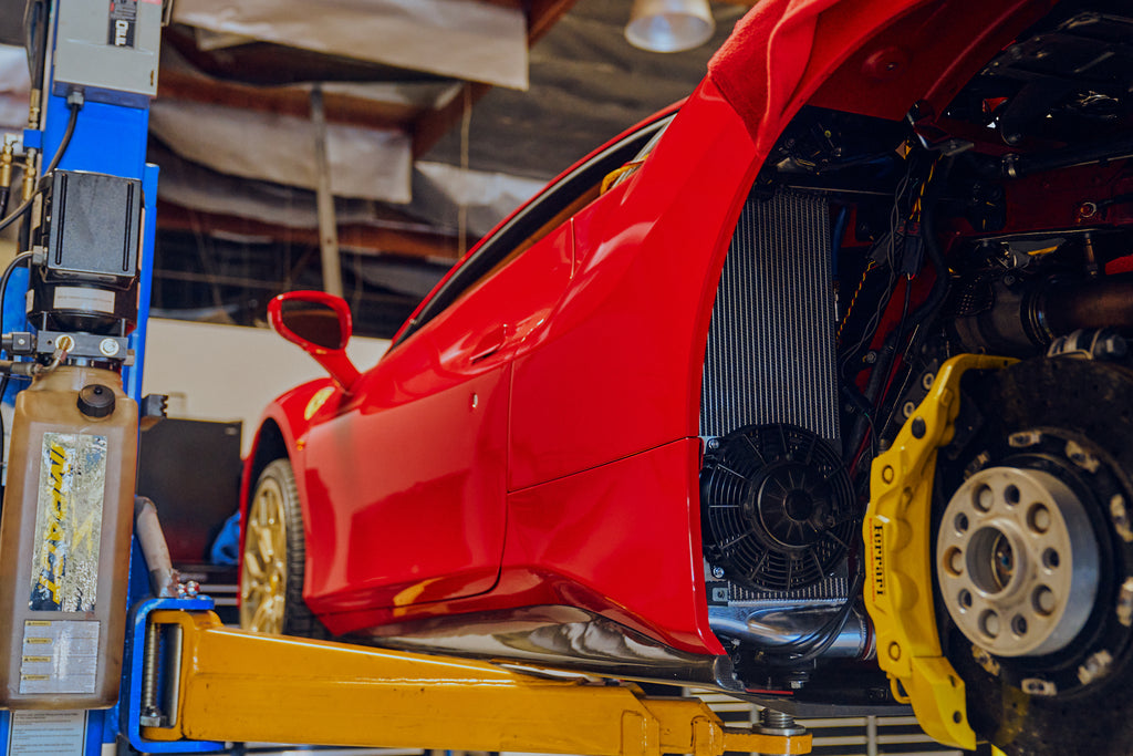 CSF Cooling - Racing & High Performance Division 8210 Ferrari 488 / Pista / F8 Twin Intercooler Set - Raw Billet for Select Ferrari 488 GTB, Ferrari 488 Pista, Ferrari 488 Pista Spider, Ferrari 488 Spider, Ferrari F8 Spider, Ferrari F8 Tributo