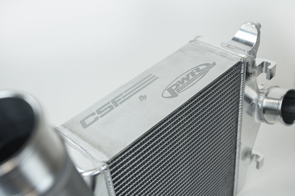 CSF Cooling - Racing & High Performance Division 8211R Lamborghini Urus / Audi RS Q8 Twin Intercooler Set - Raw Billet for Select Audi RS Q8, Lamborghini Urus, Porsche Cayenne
