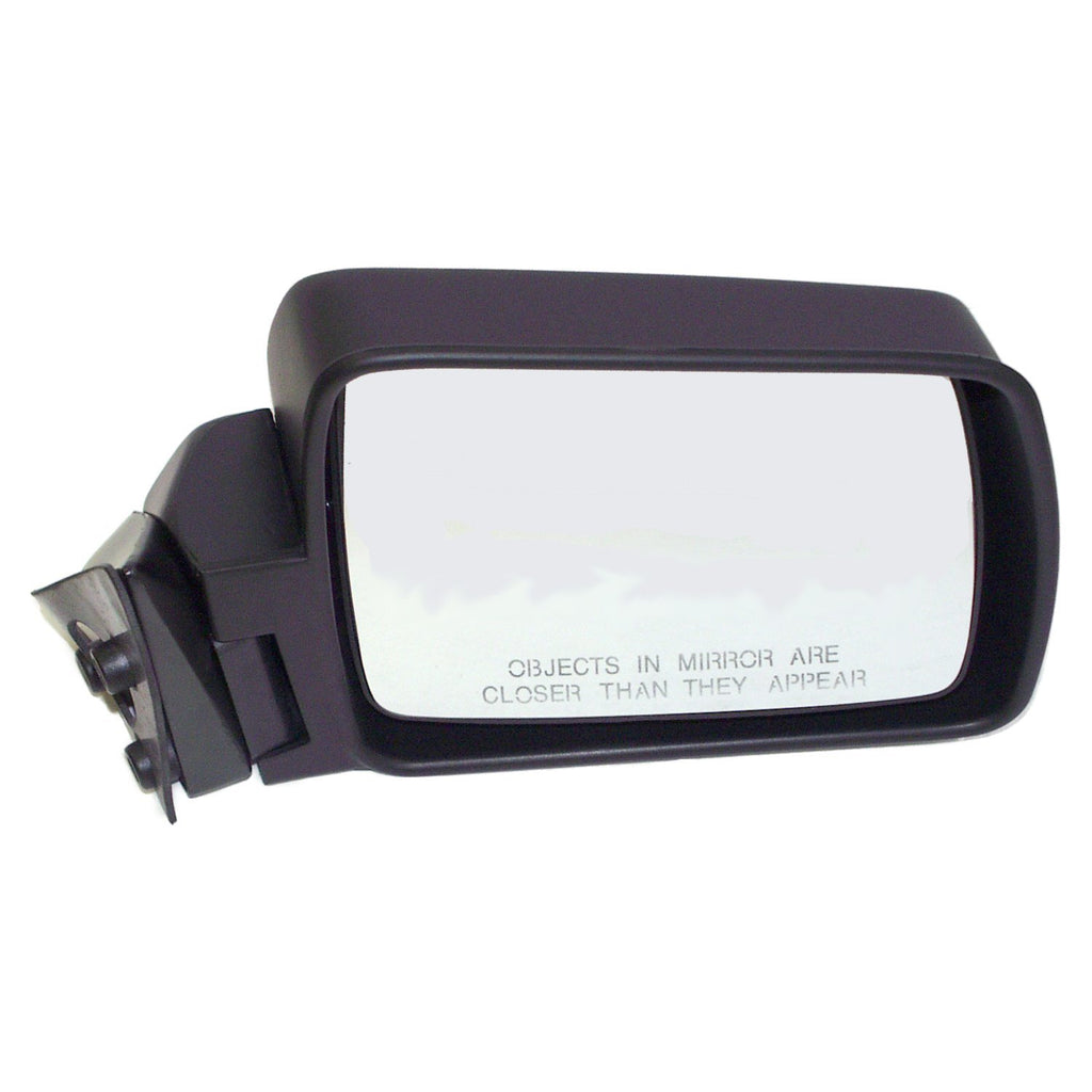 Crown Automotive Jeep Replacement 82200314 Right Manual, Manual Folding Mirror for 84-96 Jeep XJ Cherokee, MJ Comanche for Select Jeep Cherokee, Jeep Comanche