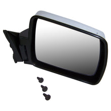 Load image into Gallery viewer, Crown Automotive Jeep Replacement 82200315 Right Chrome Manual, Manual Folding Mirror for 1986-1987 MJ Comanche for Select Jeep Comanche, Jeep J10, Jeep J20