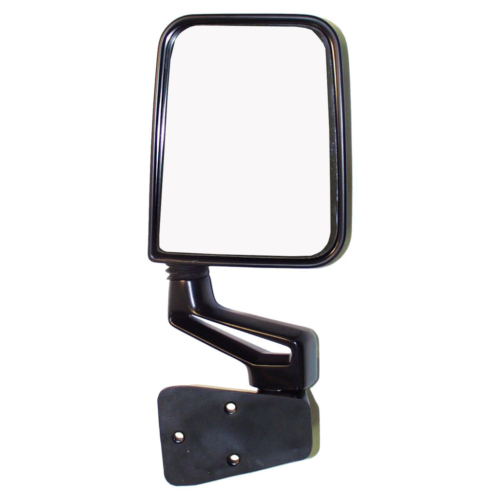 Crown Automotive Jeep Replacement 82201772 Right Manual Folding Mirror for Select 1987- 2006 Jeep YJ, TJ Wranglers, Black