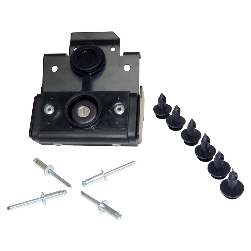 Crown Automotive Jeep Replacement 82213051AB Hood Lock for 2007-2018 Jeep JK Wrangler, Uses Factory Ignition Key to Unlock for Select Jeep Wrangler, Jeep Wrangler JK
