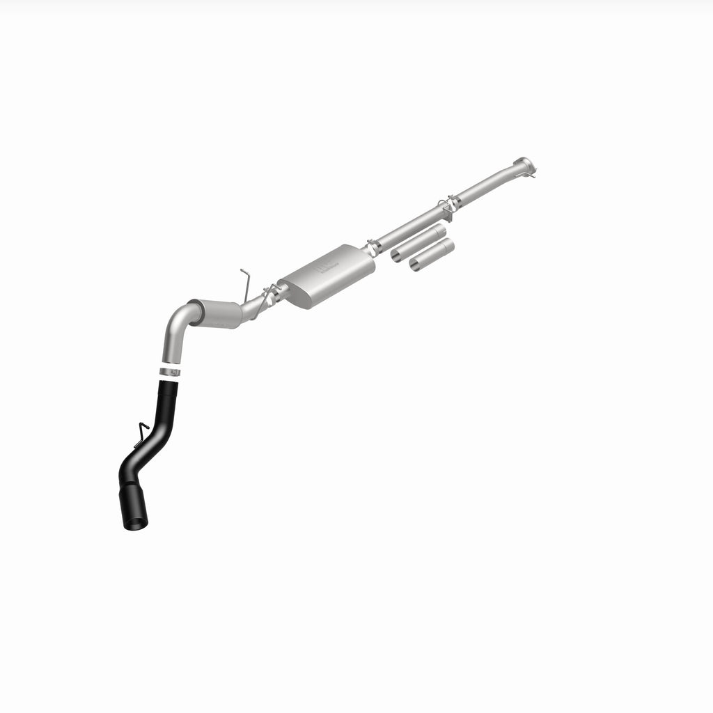 MagnaFlow Exhaust Products 19376 Street Series Black Coated Cat-Back System for Select Chevrolet Silverado HD, Chevrolet Silverado HD, GMC Sierra HD, GMC Sierra HD