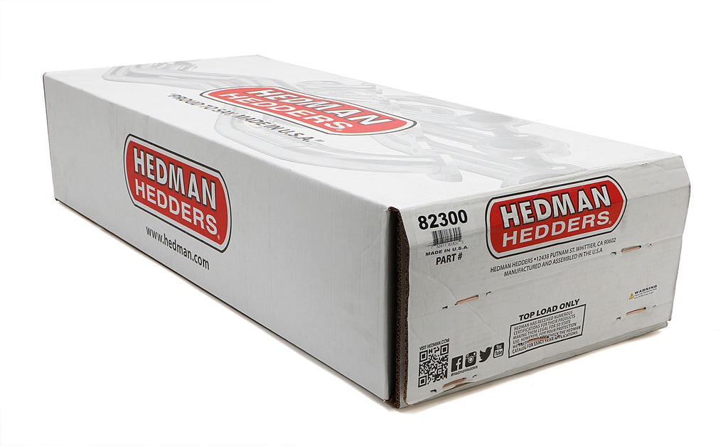 Hedman Hedders 82300 Stainless Long Headers For '64-73 Mustang/Cougar & Others with Factory 260-351W for Select Ford Fairlane, Ford Falcon, Ford Maverick, Ford Mustang, Ford Ranchero, Ford Torino, Mercury Comet, Mercury Cougar, Mercury Cyclone, Mercury
