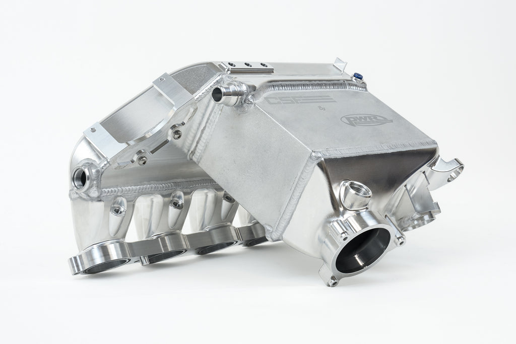 CSF Cooling - Racing & High Performance Division 8233 BMW S58 "Level-Up" Charge Air Cooler Manifold - Raw Billet for Select BMW M2, BMW M3, BMW M4, BMW X3, BMW X4