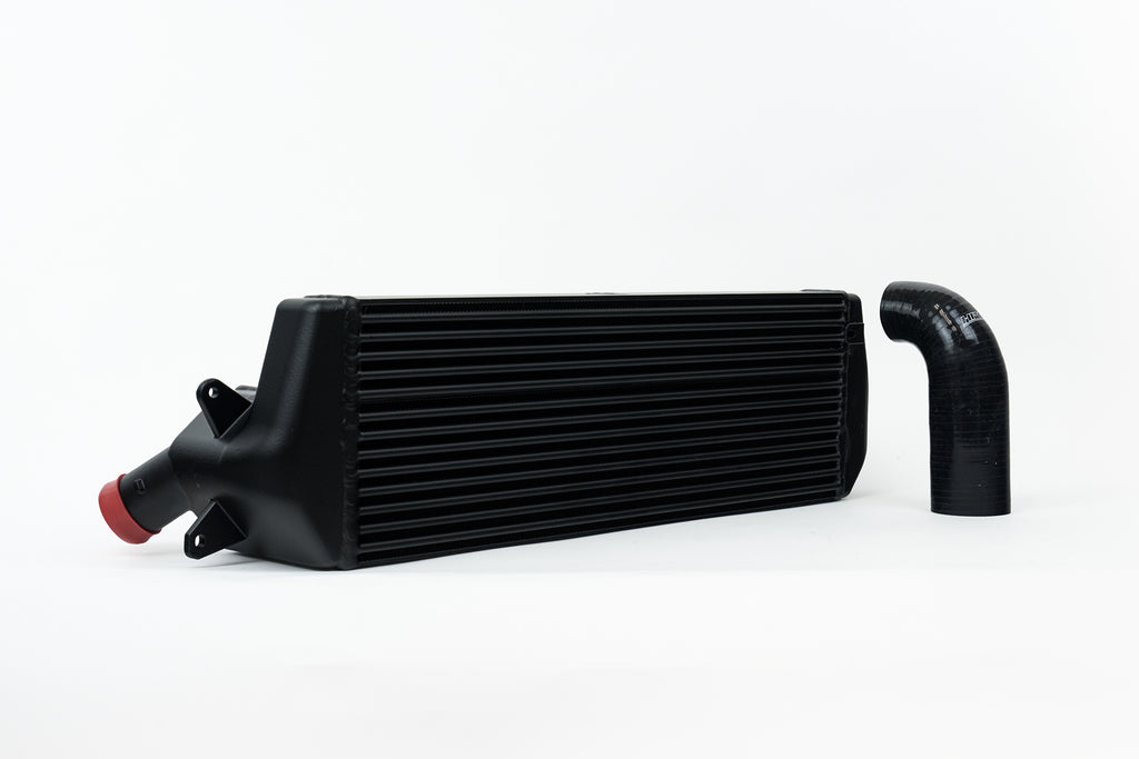 CSF Cooling - Racing & High Performance Division 8238B Hyundai Veloster N / i30 N (DCT) Stepped-Core Intercooler - Black for Select Hyundai Veloster N