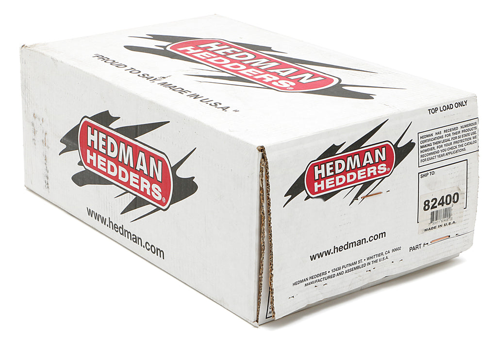 Hedman Hedders 82400 Stainless Mid-Length Headers For '64-73 Mustang/Cougar & Others w/260-302 for Select Ford Fairlane, Ford Falcon, Ford Maverick, Ford Mustang, Mercury Comet, Mercury Cougar