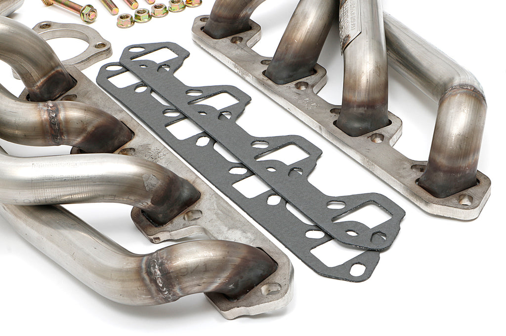 Hedman Hedders 82400 Stainless Mid-Length Headers For '64-73 Mustang/Cougar & Others w/260-302 for Select Ford Fairlane, Ford Falcon, Ford Maverick, Ford Mustang, Mercury Comet, Mercury Cougar