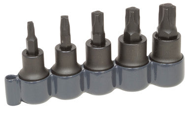 Lisle Tools 82400 Mortorq 5 Piece Socket Set