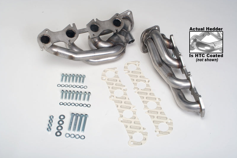 Hedman Hedders 82606 Silver Stainless 50-State Headers For 97-03 Ford F150-F250 Trucks, SUV 5.4L (2V) for Select Ford Expedition, Ford F-150