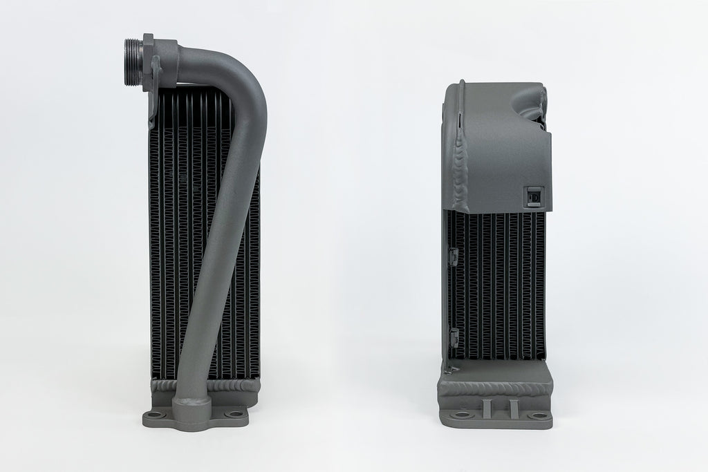 CSF Cooling - Racing & High Performance Division 8260 Porsche 914-6 OEM+/High-Performance Engine Oil Cooler for Select Porsche 914