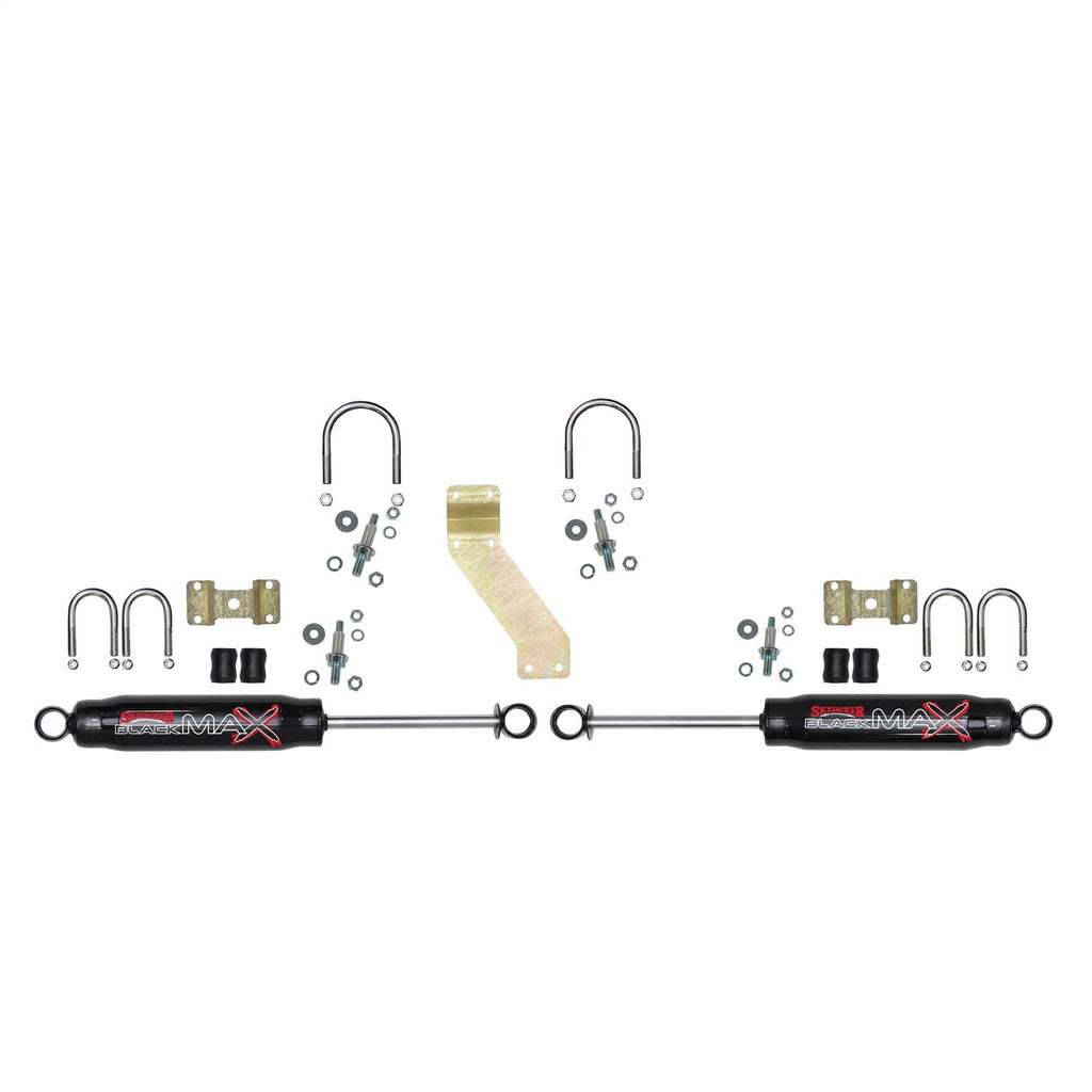 Skyjacker 8268 Black MAX Dual Stabilizer Kit With Black Cylinders. for Select Ford F-100, Ford F-150
