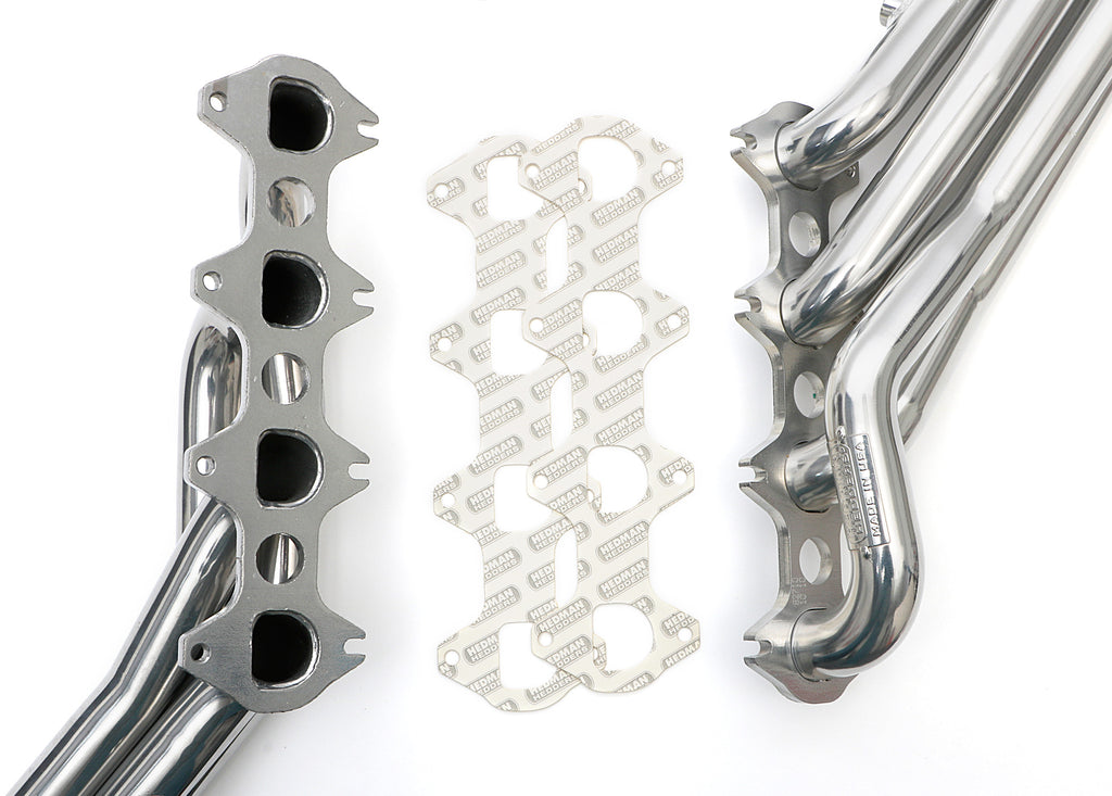 Hedman Hedders 82716 Silver Stainless Long-Tube Headers For 2005-10 Ford Mustang GT 4.6L (3V) for Select Ford Mustang