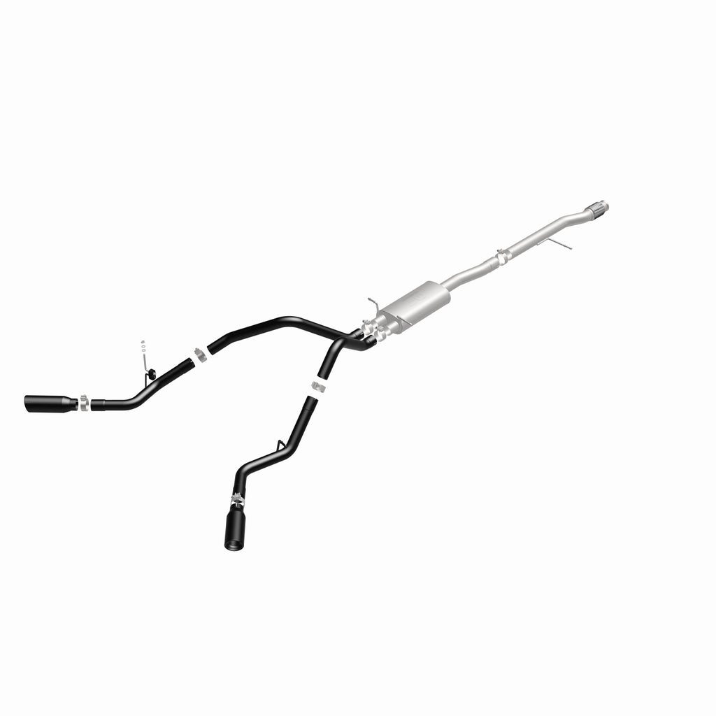 MagnaFlow Exhaust Products 15360 Street Series Black Coated Cat-Back System for Select Chevrolet Silverado 1500, Chevrolet Silverado LD, GMC Sierra 1500, GMC Sierra Limited