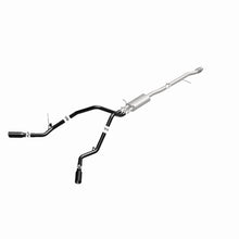 Load image into Gallery viewer, MagnaFlow Exhaust Products 15360 Street Series Black Coated Cat-Back System for Select Chevrolet Silverado 1500, Chevrolet Silverado LD, GMC Sierra 1500, GMC Sierra Limited