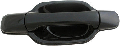 Dorman - HELP 82809 Exterior Door Handle Smooth Black Front Right Without Keyhole