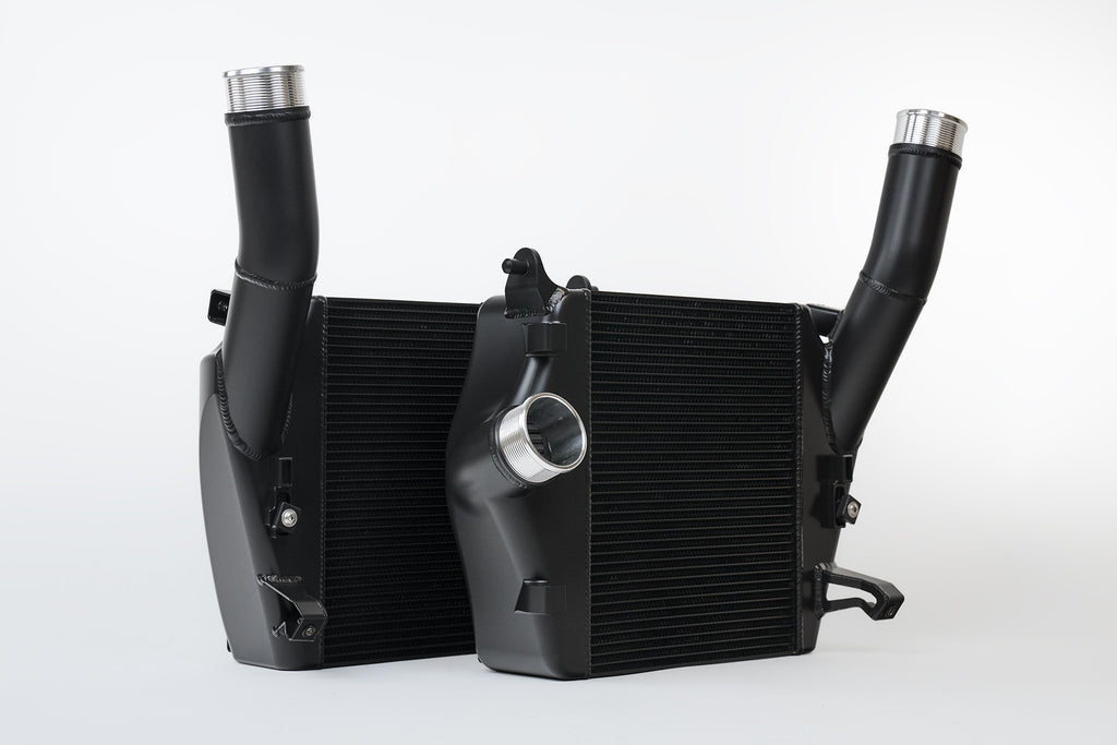 CSF Cooling - Racing & High Performance Division 8280B Audi SQ7 / SQ8 Twin Intercooler Set - Thermal Dispersion Black for Select Audi SQ7, Audi SQ8