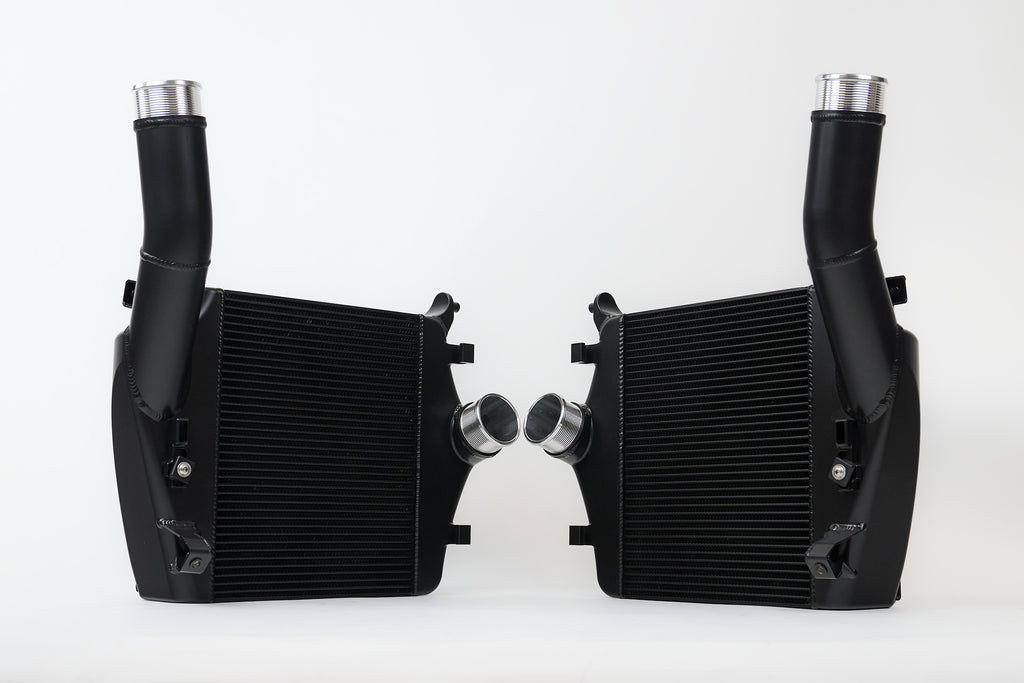 CSF Cooling - Racing & High Performance Division 8280B Audi SQ7 / SQ8 Twin Intercooler Set - Thermal Dispersion Black for Select Audi SQ7, Audi SQ8