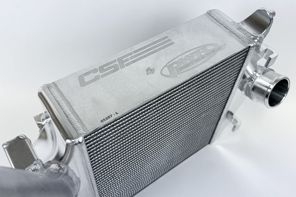 CSF Cooling - Racing & High Performance Division 8280 Audi SQ7 / SQ8 Twin Intercooler Set - Raw Billet for Select Audi SQ7, Audi SQ8