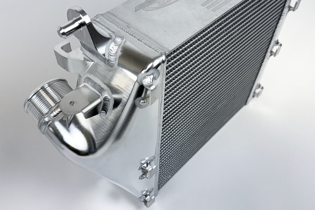 CSF Cooling - Racing & High Performance Division 8280 Audi SQ7 / SQ8 Twin Intercooler Set - Raw Billet for Select Audi SQ7, Audi SQ8