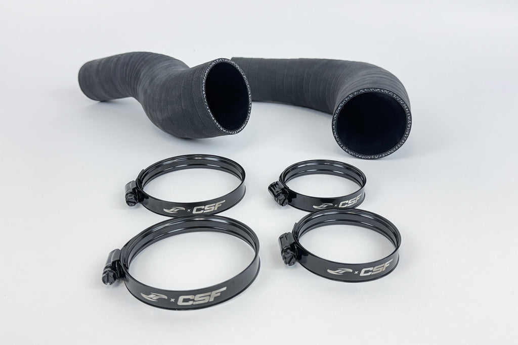 CSF Cooling - Racing & High Performance Division 8285B Toyota GR Corolla / GR Yaris Stepped-Core Intercooler - Black for Select Toyota GR Corolla