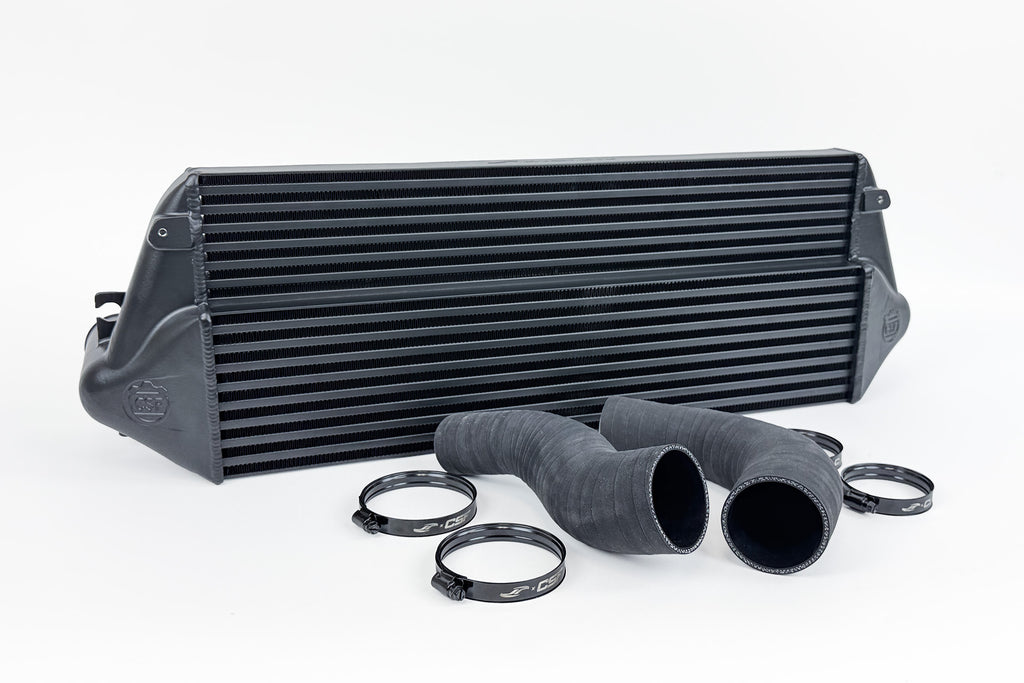 CSF Cooling - Racing & High Performance Division 8285B Toyota GR Corolla / GR Yaris Stepped-Core Intercooler - Black for Select Toyota GR Corolla