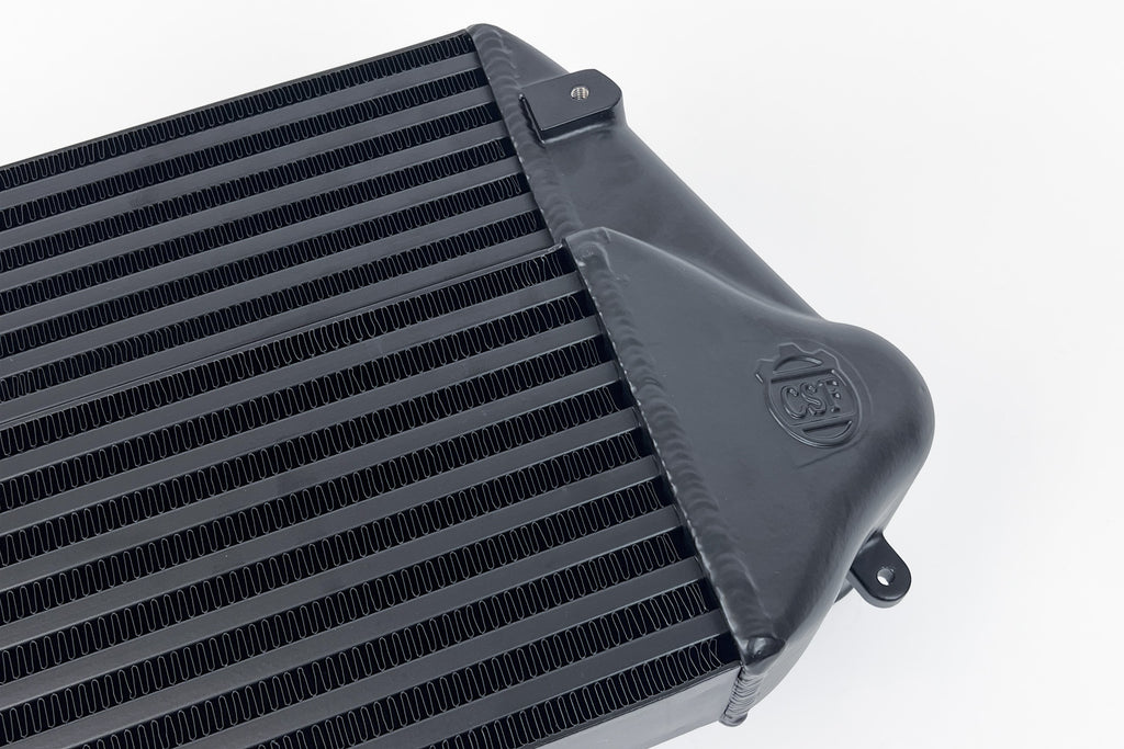 CSF Cooling - Racing & High Performance Division 8285B Toyota GR Corolla / GR Yaris Stepped-Core Intercooler - Black for Select Toyota GR Corolla