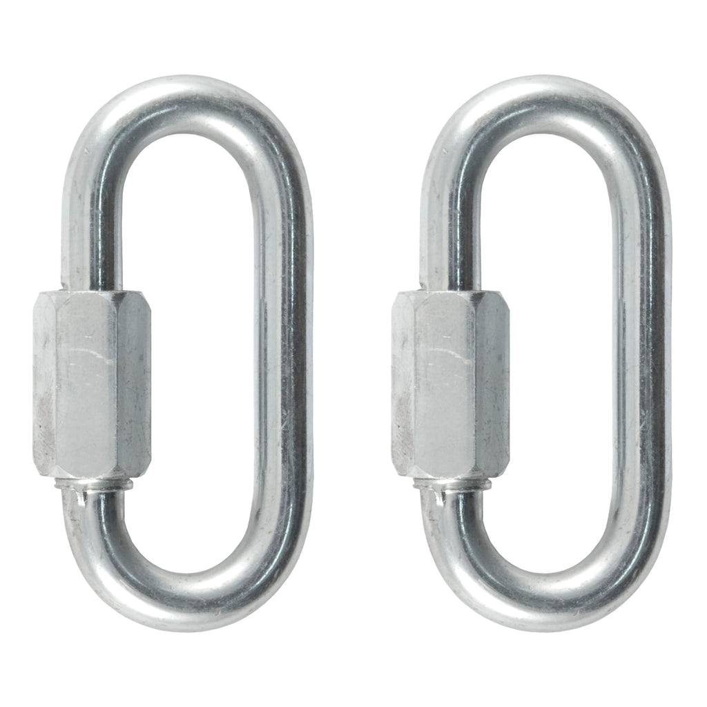 CURT 82903 5/16" Quick Links (8,800 lbs. Breaking Strength, 2-Pack)
