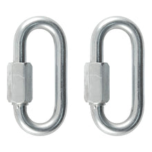 Load image into Gallery viewer, CURT 82903 5/16" Quick Links (8,800 lbs. Breaking Strength, 2-Pack)