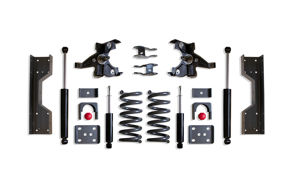 88-91-Gm-C15002500-2Wd-V8-Standard-Cab-4In6In-Lowering-Coil-Kit