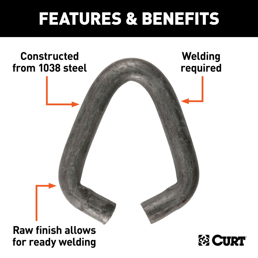 CURT 82942 7/16" Joining Link (Raw)
