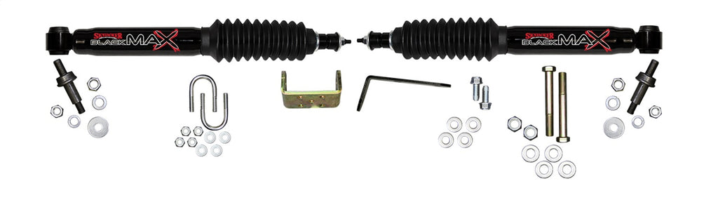 Skyjacker 8296 DUAL STAB KT;BLACK W/BLK BT for Select Cadillac Escalade, Cadillac Escalade ESV, Cadillac Escalade EXT, Chevrolet Avalanche 1500, Chevrolet Silverado 1500, Chevrolet Silverado Classic, Chevrolet Suburban 1500, Chevrolet Suburban 2500,