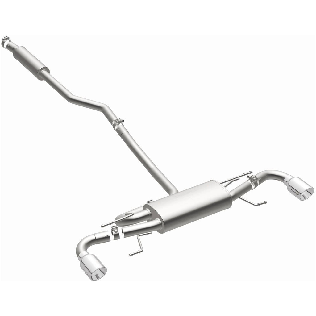 MagnaFlow Exhaust Products 15297 Street Series Polished Cat-Back System for Select Mazda 3