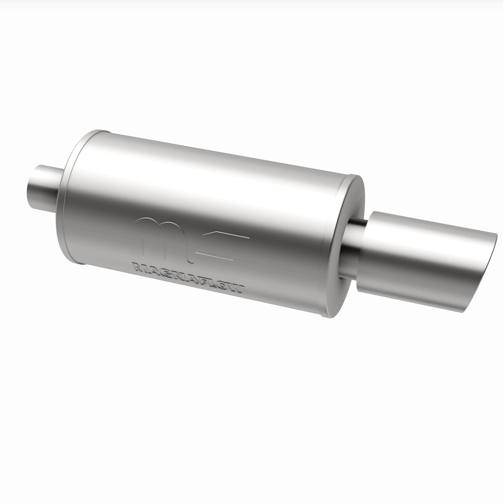 MagnaFlow Exhaust Products 14826 Straight-Through Performance Muffler; 2.25/4in. Center/Center; 7x14x7 Body