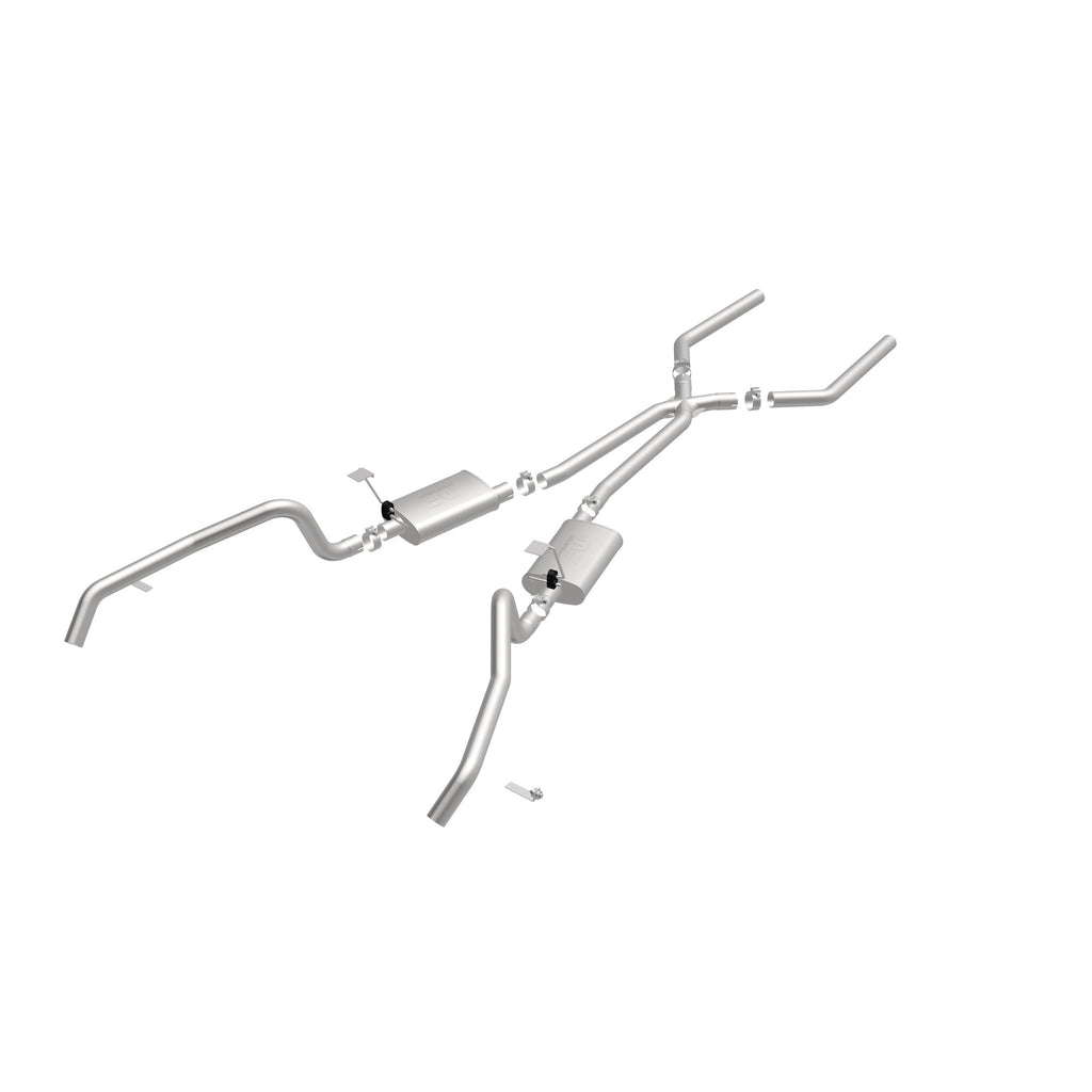 MagnaFlow Exhaust Products 15896 Street Series System for Select Buick Apollo, Chevrolet Camaro, Chevrolet Chevy II, Chevrolet Nova, Oldsmobile Omega, Pontiac Firebird, Pontiac Ventura