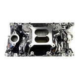 Edelbrock 7516-CP  Rpm Air-Gap Manifold For Small-Block Chevy Vortec, Chrome Plasma