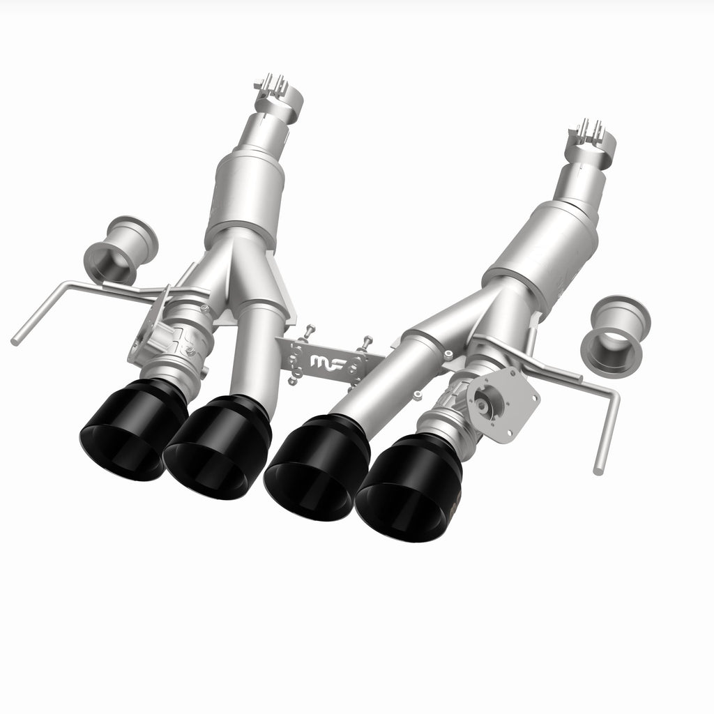 MagnaFlow Exhaust Products 19581 NEO Series Black Chrome Tips Axle Back System for Select Chevrolet Corvette