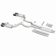Load image into Gallery viewer, MagnaFlow Exhaust Products 19695 xMOD Series Carbon Fiber Tips Cat-Back System for Select Ford Mustang
