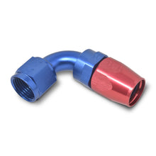 Load image into Gallery viewer, Performance--20-An-RedBlue-90-Degree-Full-Flow-Hose-End